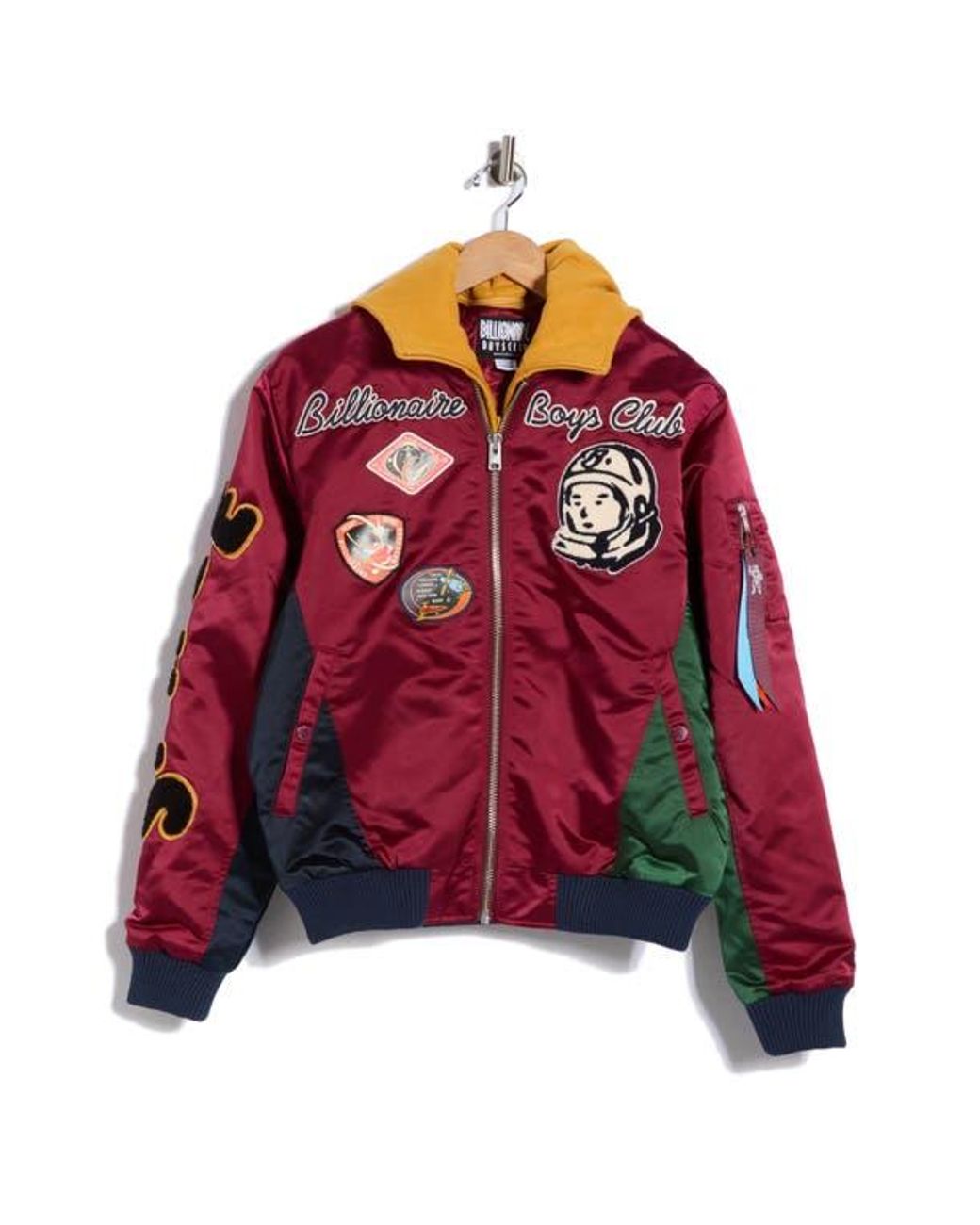 BBCICECREAM Red Space Suit Bomber Jacket for men