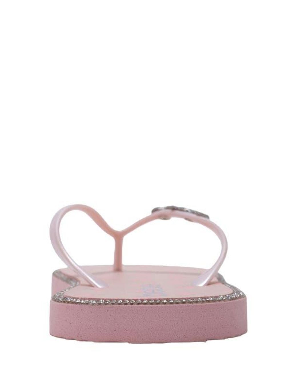 Bebe Pink Peach Flip Flop