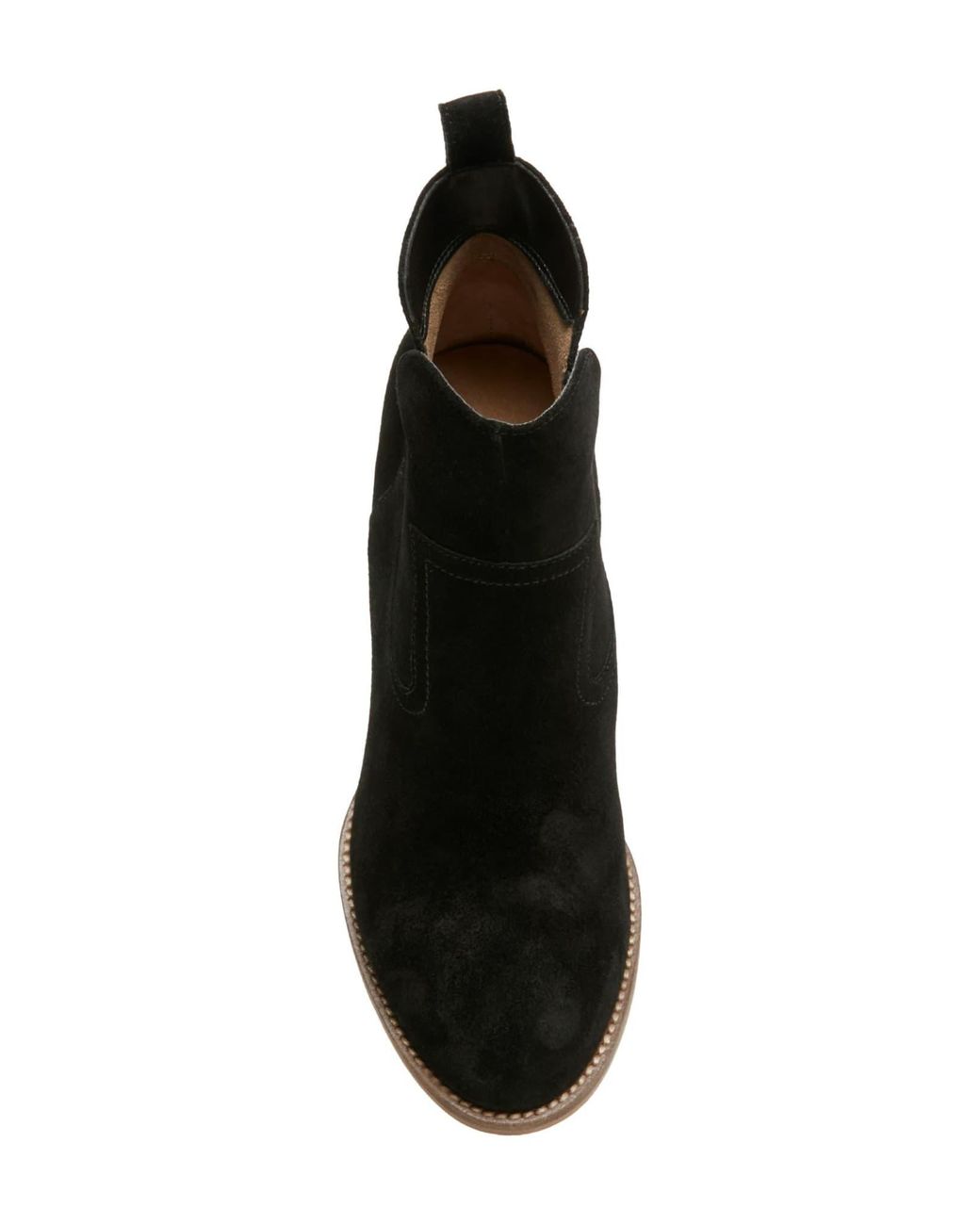 irving waterproof wedge bootie