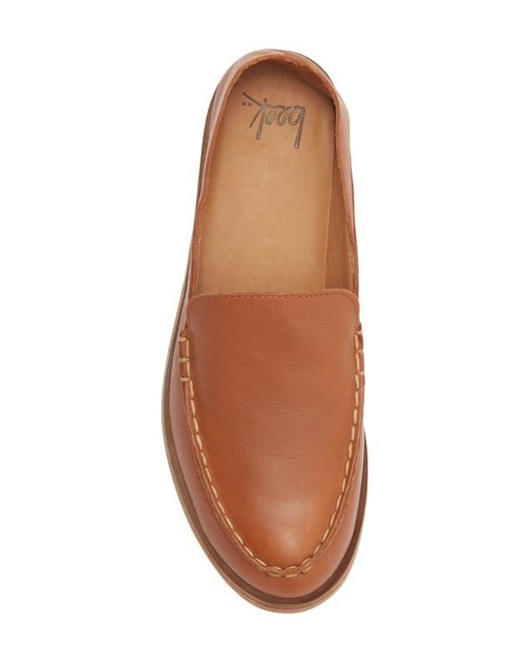 Beek Brown Pepper Moc Toe Loafer