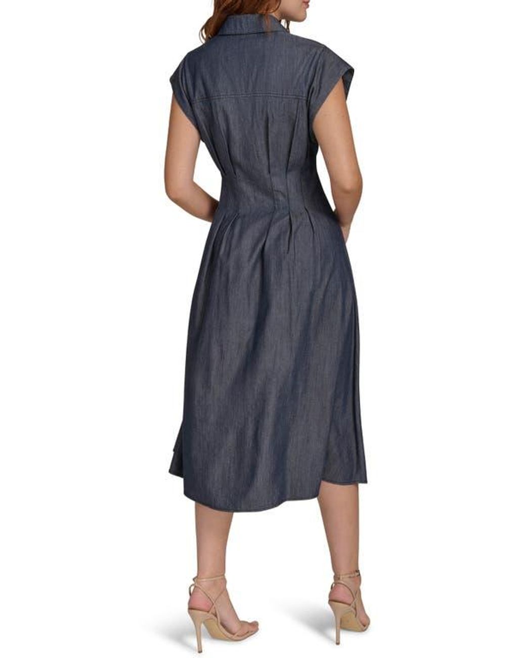 green emerald velvet dress Tommy Hilfiger Women's Dresses,Sky Captain,6P at Amazon Women's Clothing  store main image 1