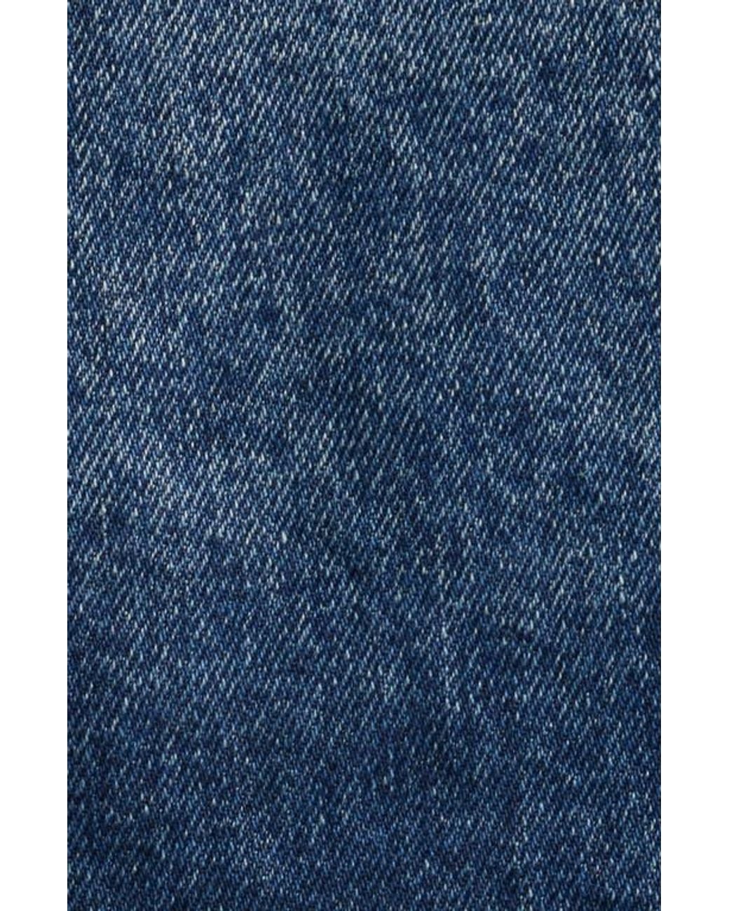 WARP+WEFT Blue Avl Crop Denim Jacket