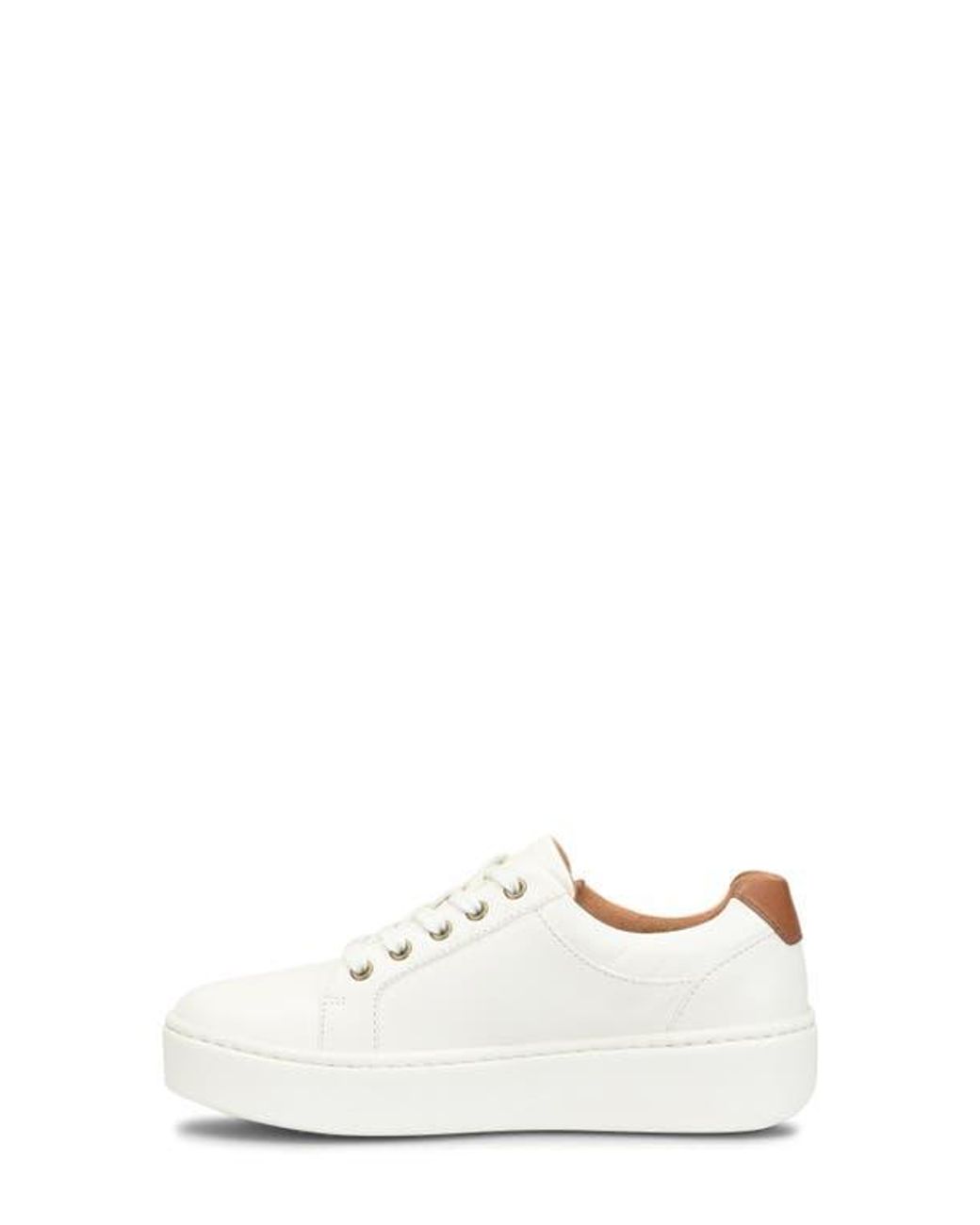 Børn White Moxie Zip Sneaker