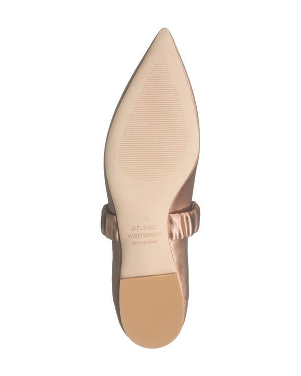 Stuart Weitzman Natural Maxine Ballet Flat