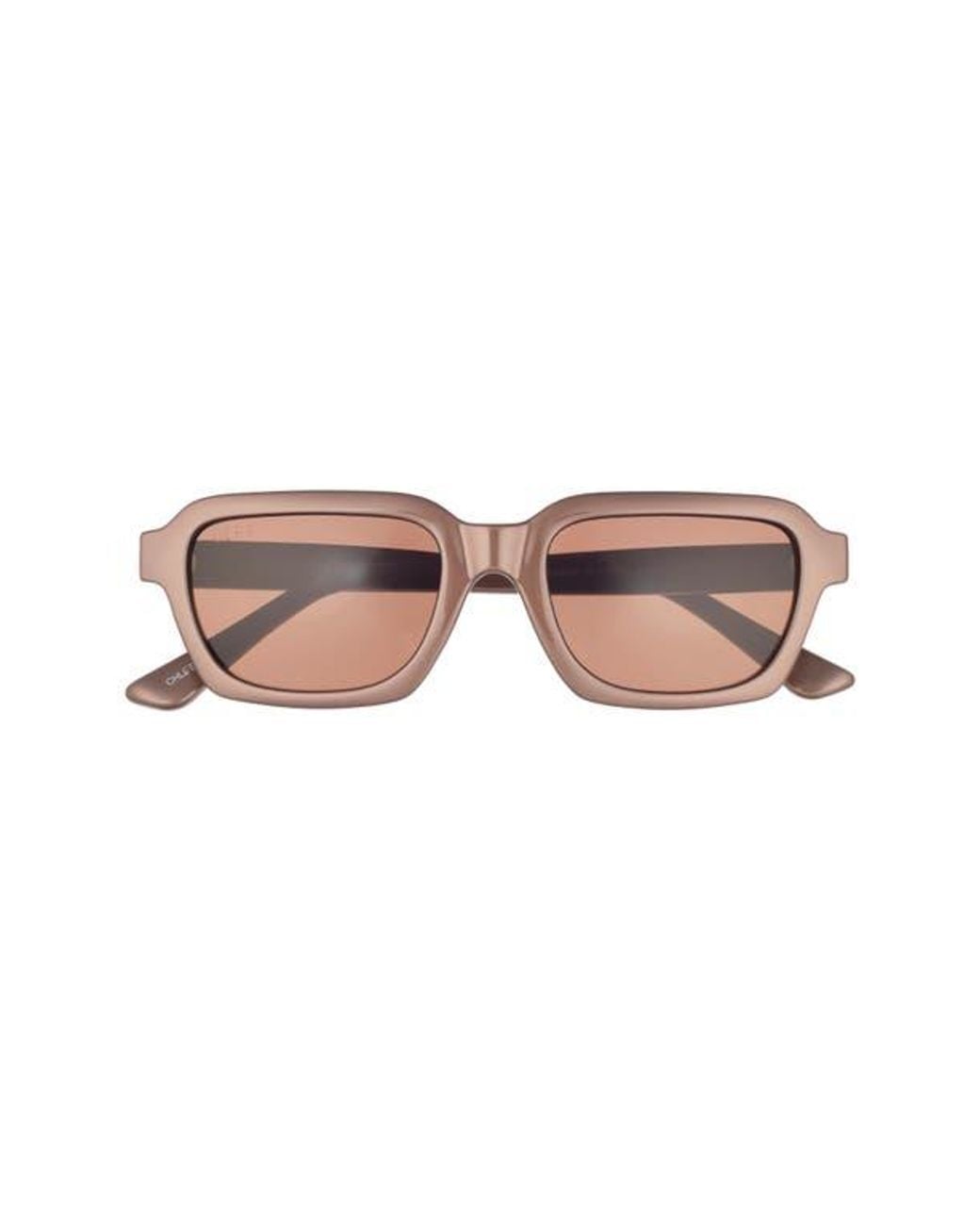 DIFF Brown Chloe 53Mm Rectangular Sunglasses