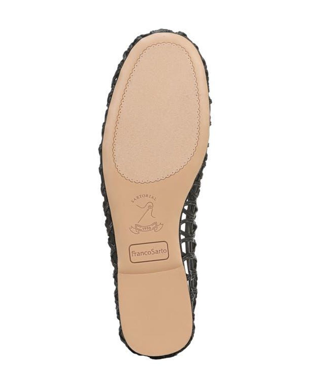 Franco Sarto Black Amalia Flat