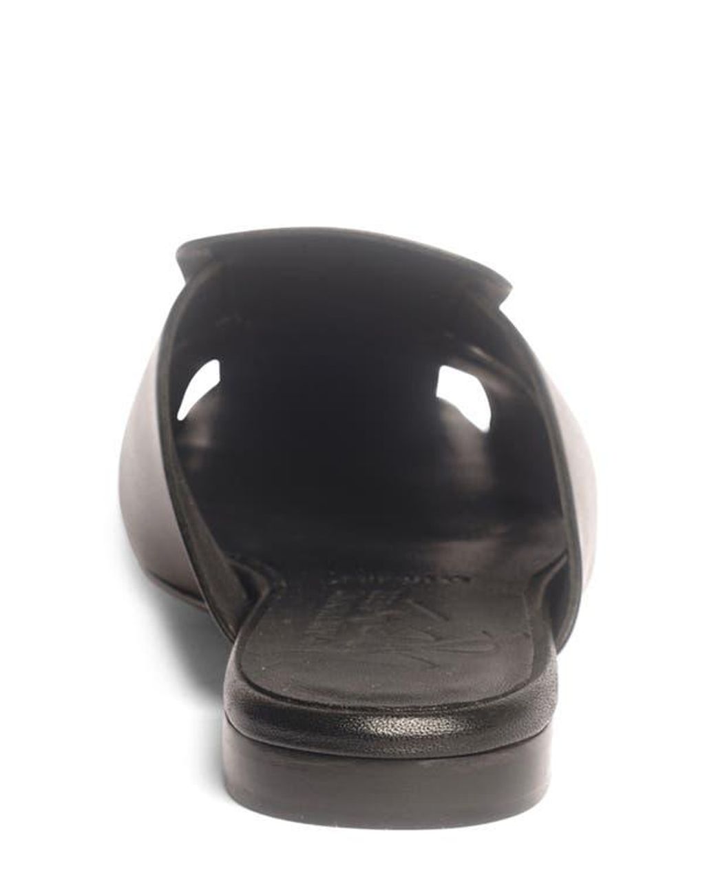 Anthony Veer Black Woven Leather Mules