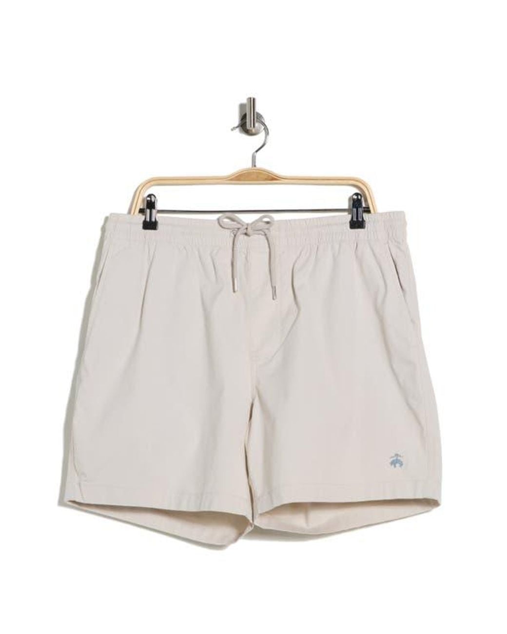 Brooks Brothers Gray Drawstring Shorts for men