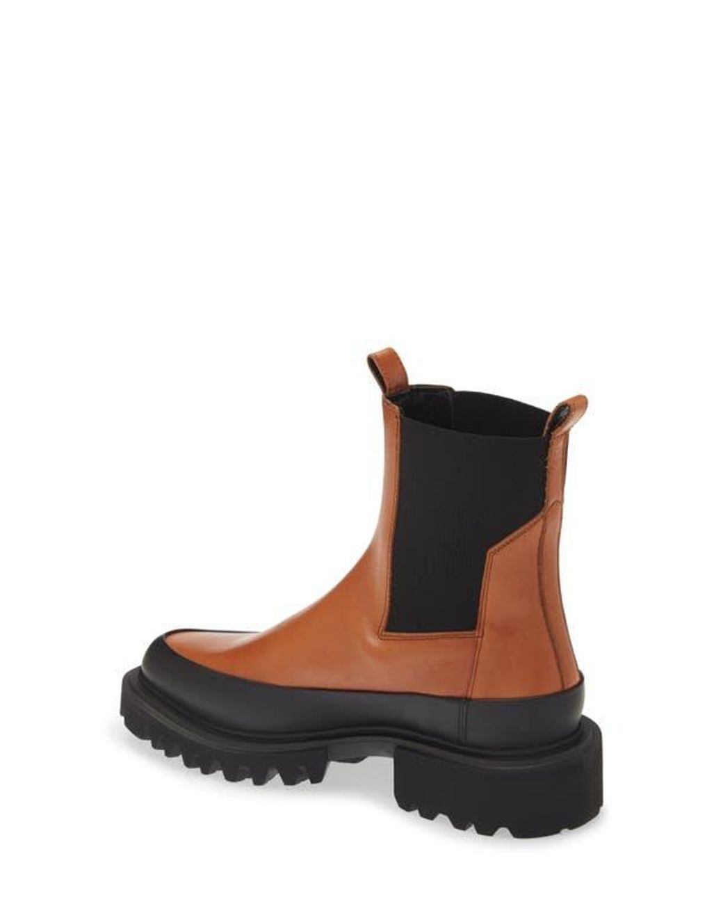 AllSaints Harlee Lug Sole Chelsea Boot in Brown | Lyst display picture 1