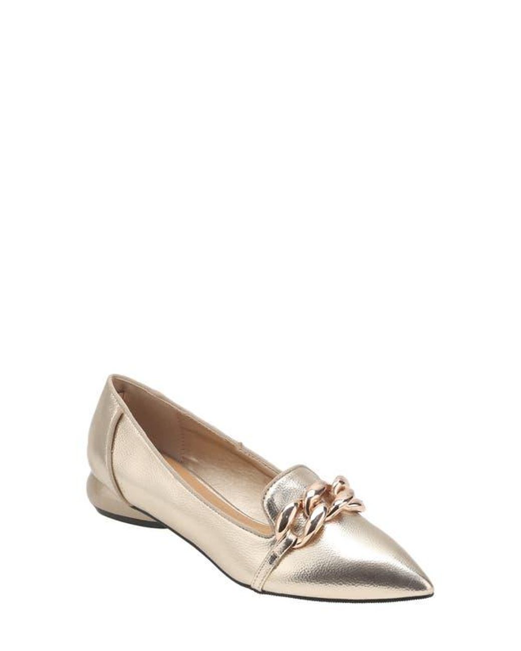 Ninety Union Natural Mira Pointed Toe Flat