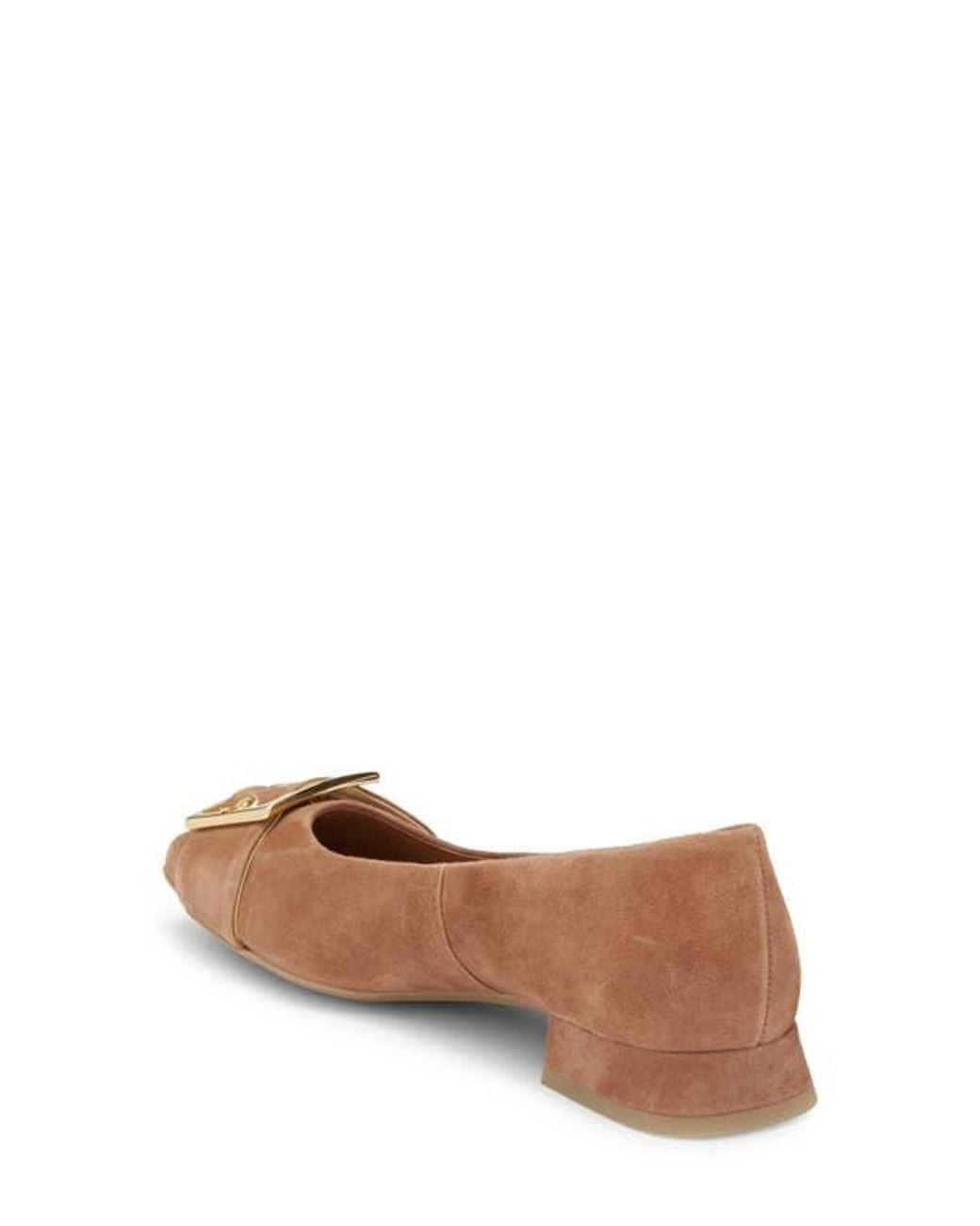 Paul Green Brown Devony Buckle Flat