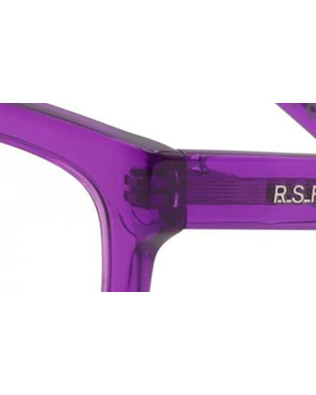 Retrosuperfuture Purple 58Mm Square Optical Glasses