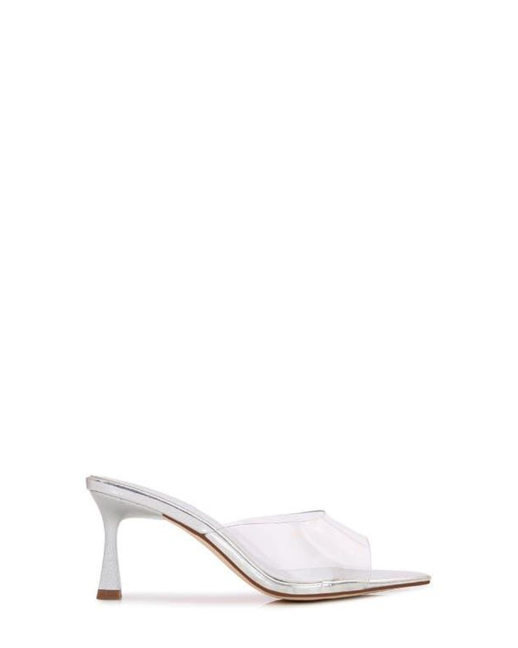 BERNESS White Cana Clear Sandal