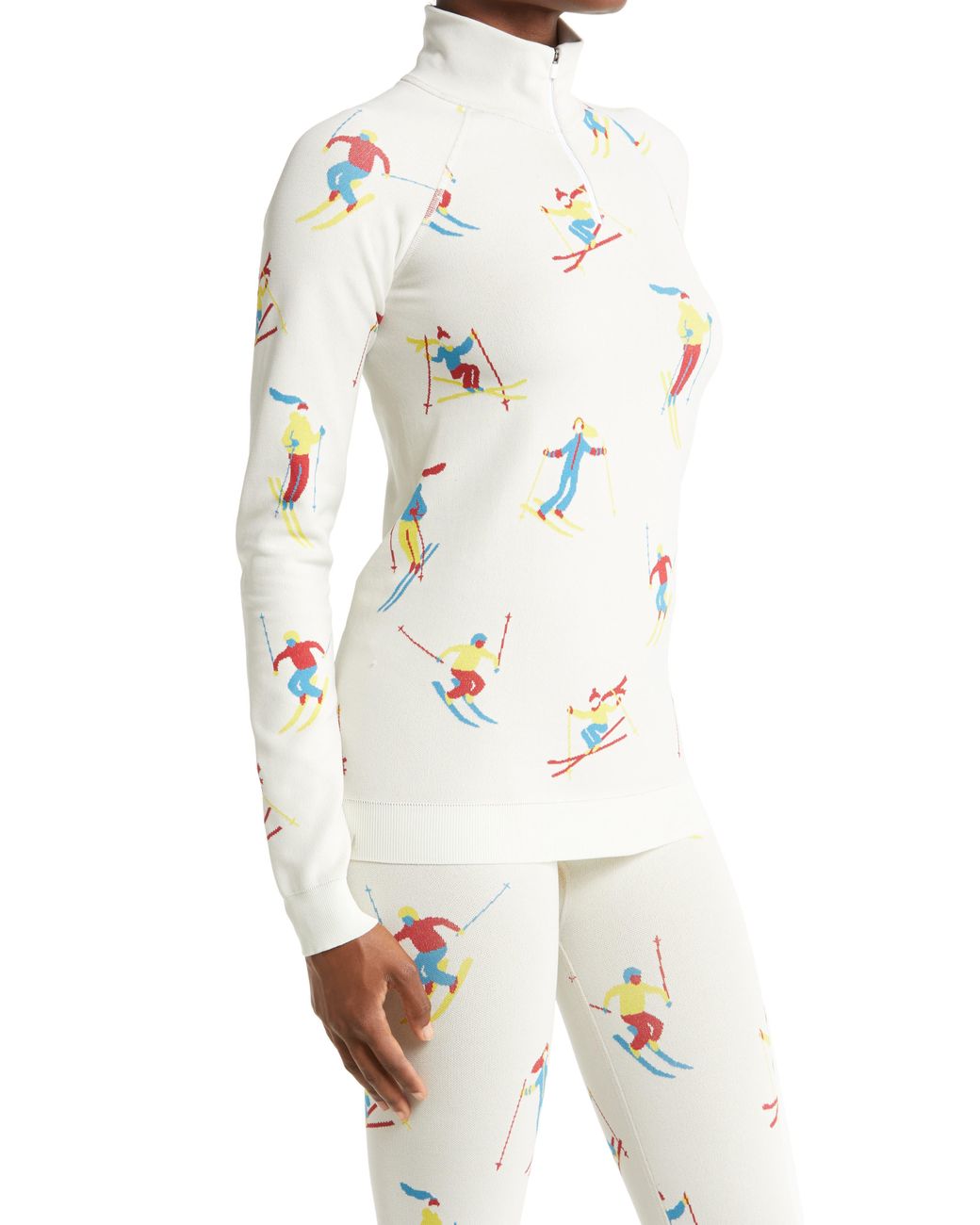 White ski base layer cheap
