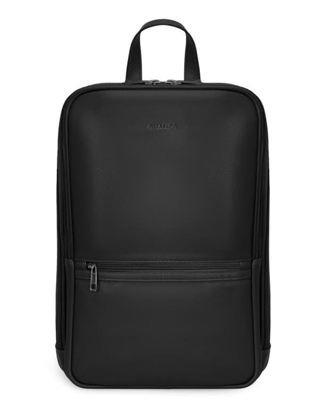 CHAMPS Black Onyx Leather Backpack for men