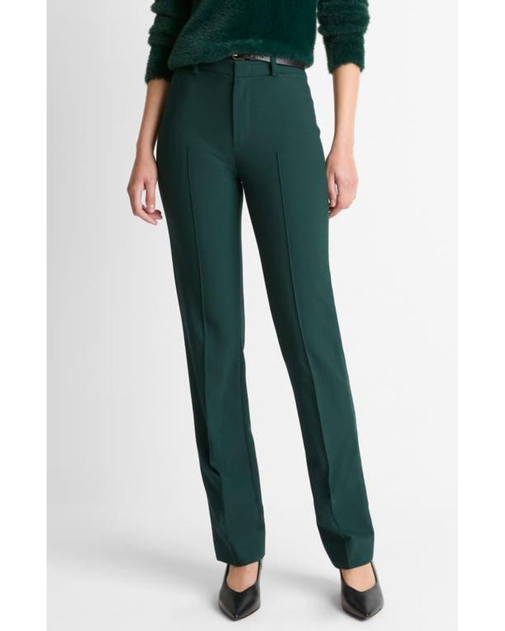 Vince Green Ankle Cigarette Pants