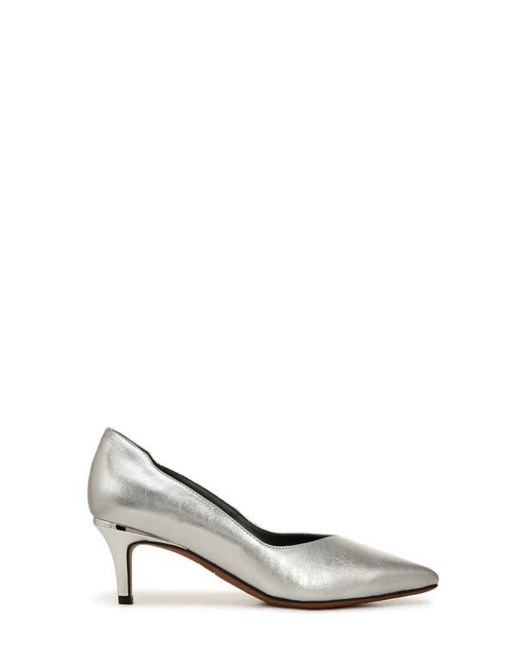 Franco Sarto White Aurora Pointed Toe Pump