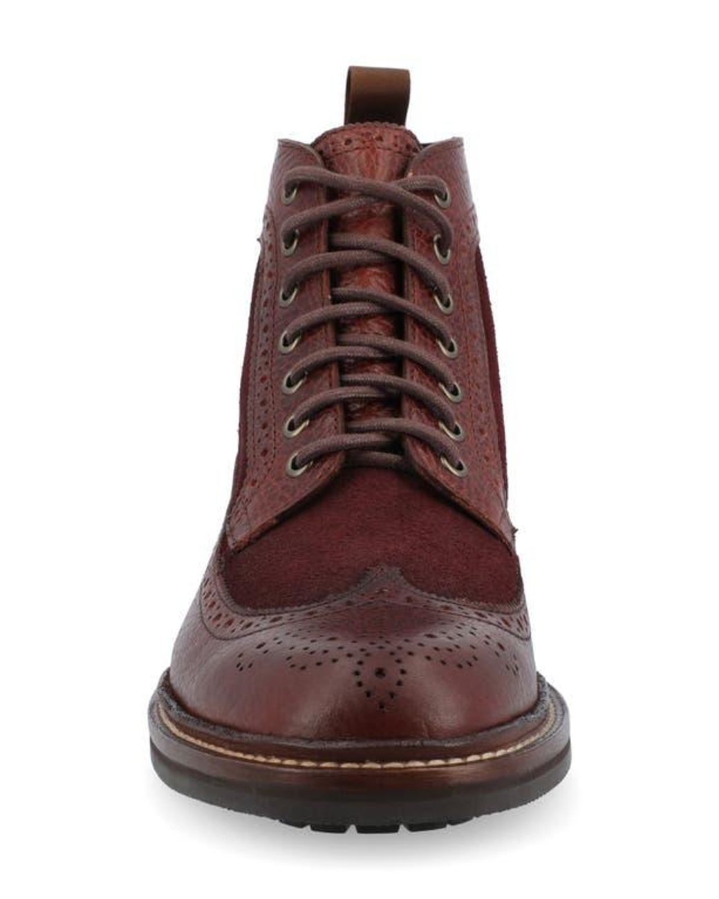 Taft Brown The Boston Longwing Boot for men