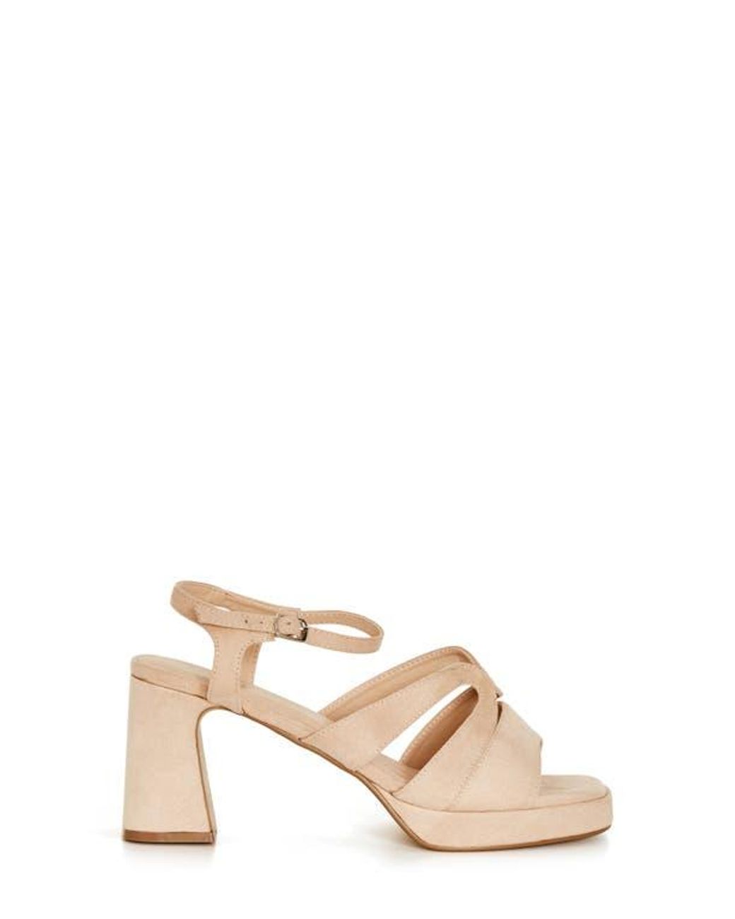 City Chic White Coco Platform Sandal