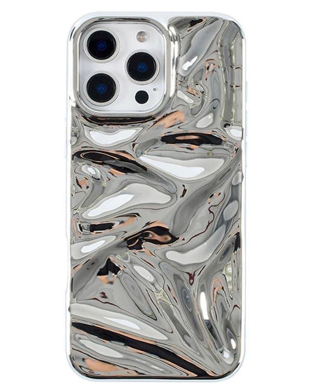 Auramma Gray Crinkle Iphone 16 Pro Max Case