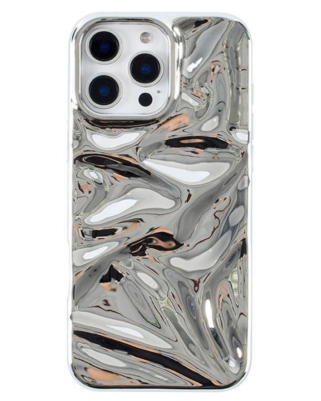Auramma Gray Crinkle Iphone 16 Pro Max Case