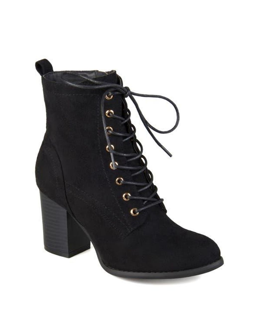 Journee Collection Black Baylor Bootie