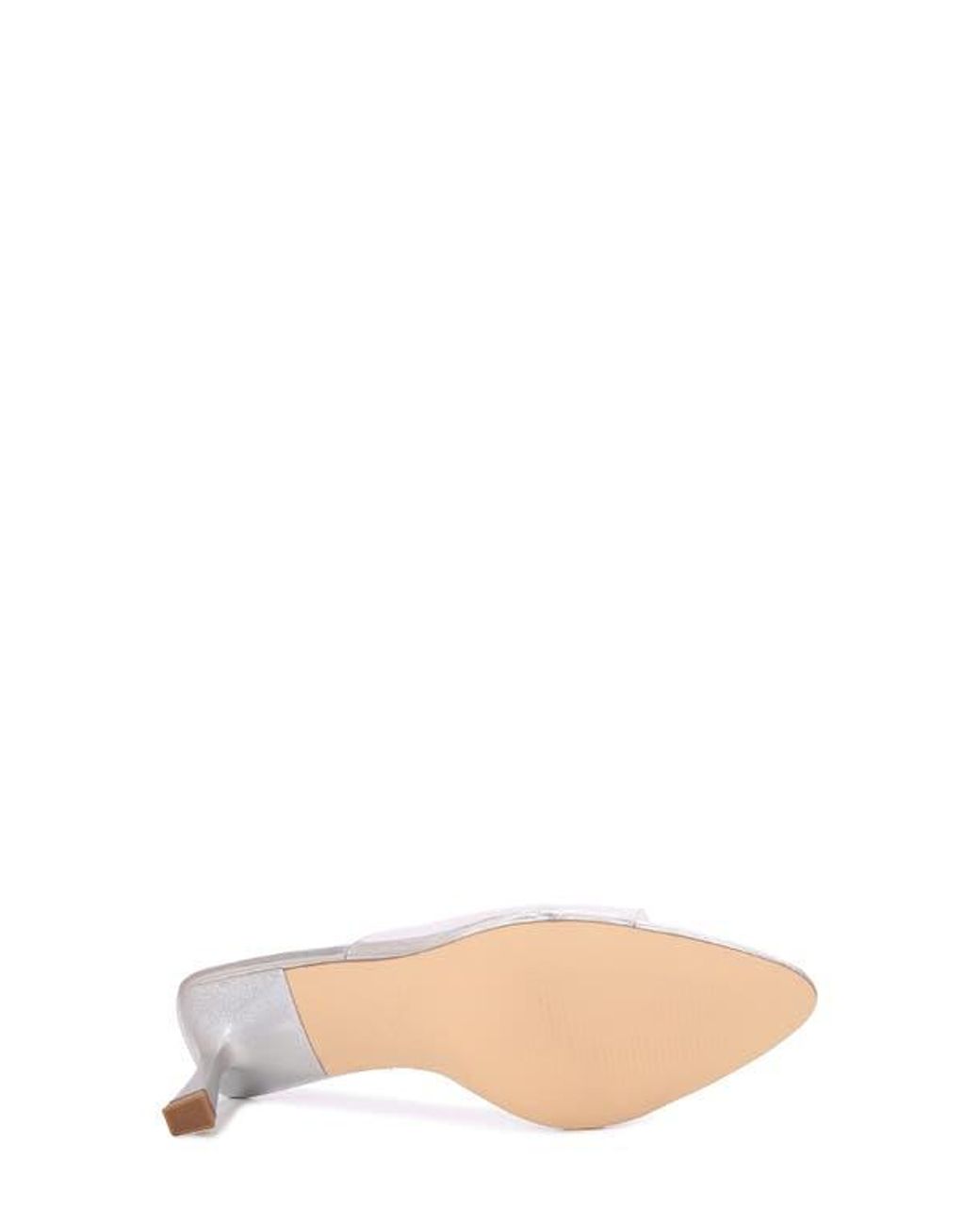 BERNESS White Cana Clear Sandal