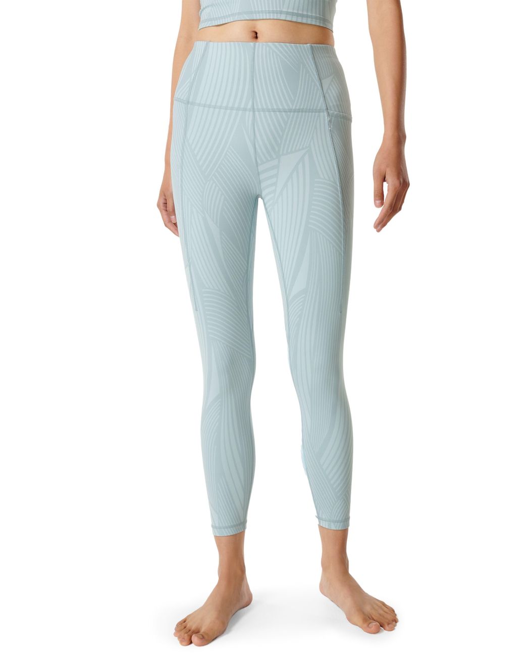 Sweaty Betty Super Soft Crop Yoga Leggings in Blue | Lyst