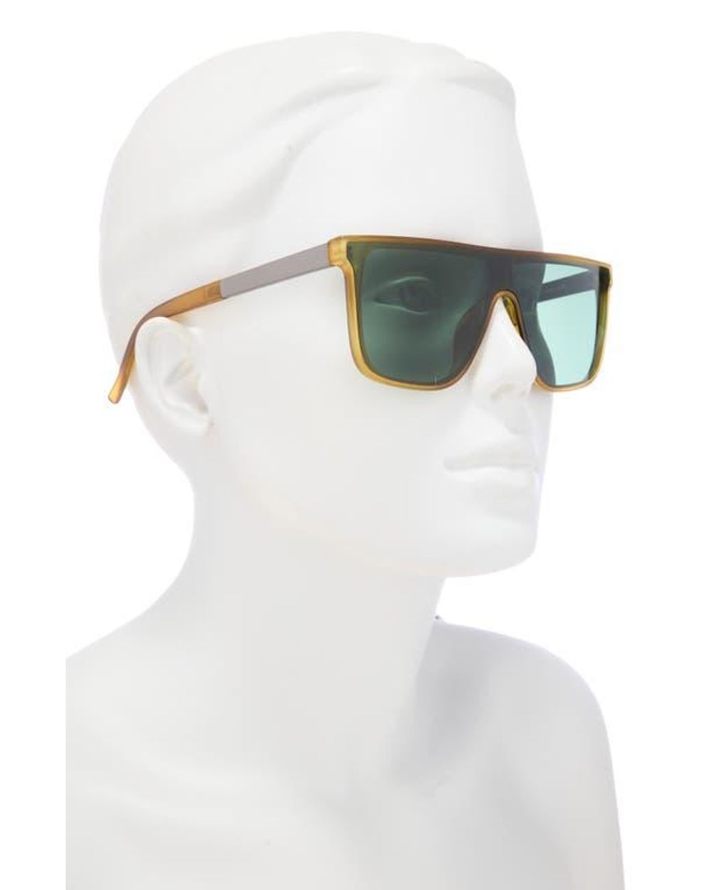 Vince Camuto 63Mm Flat Top Sunglasses in Green | Lyst display picture 3