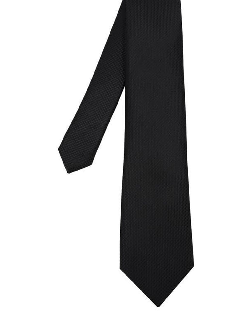 Ben Sherman Black Textured Solid Tie for men