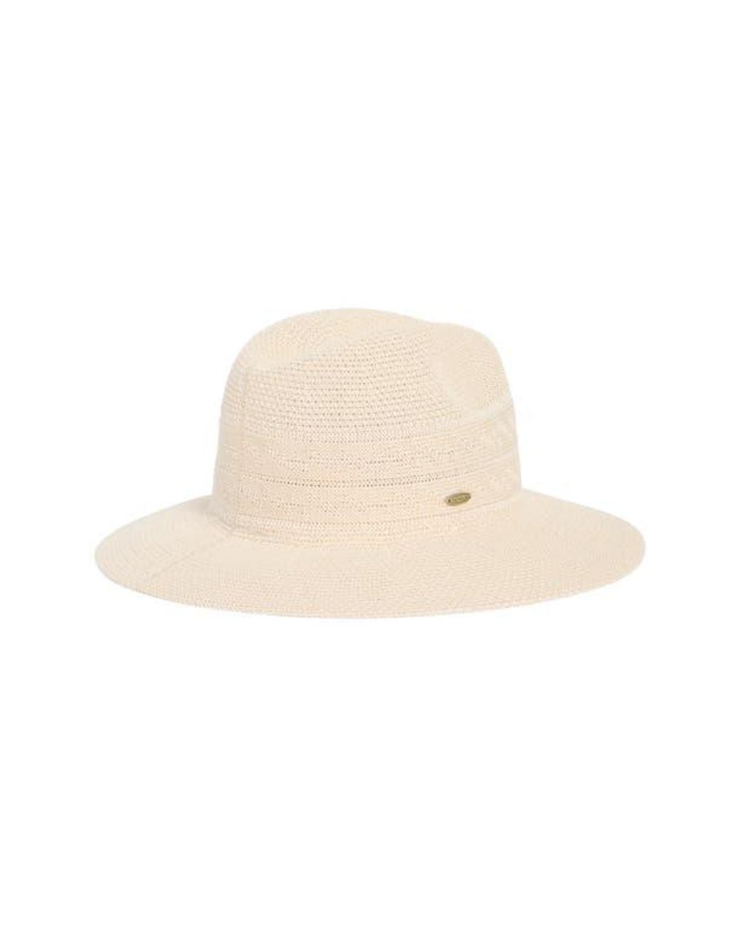 Scala Natural Knit Fedora