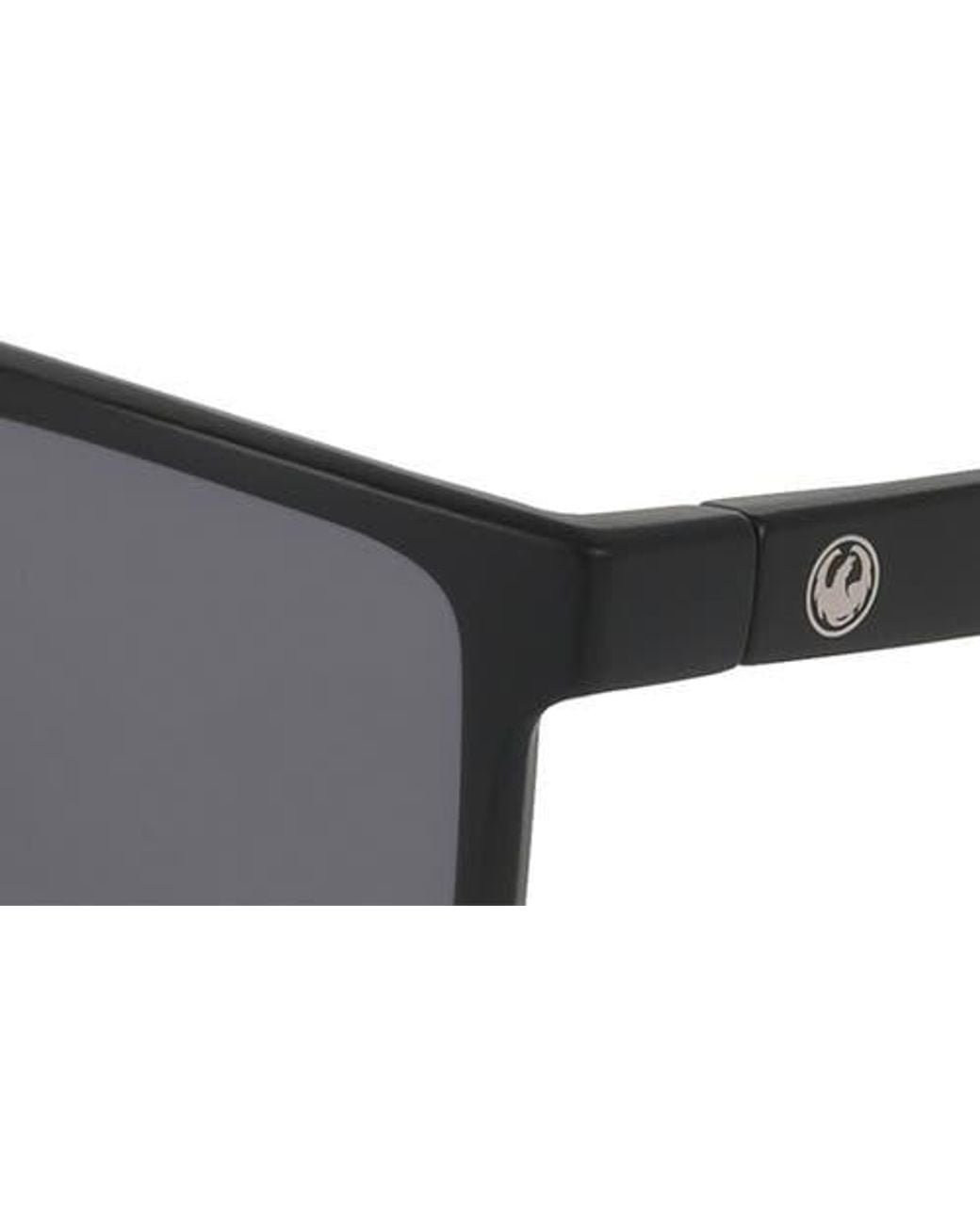 Dragon Black 57Mm Navigator Sunglasses for men