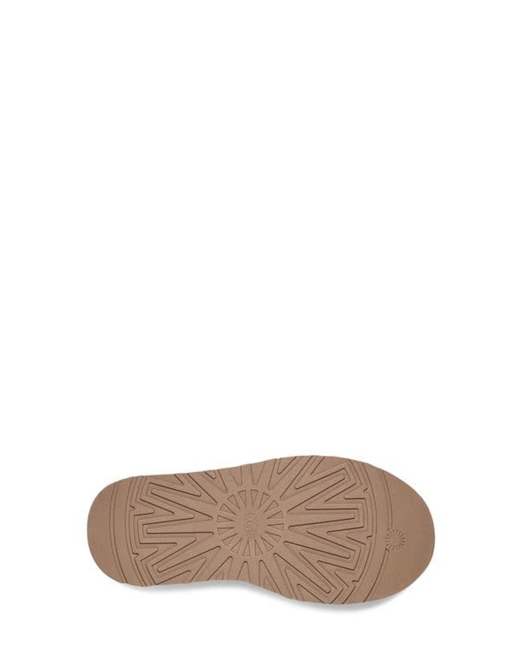 Ugg Brown Classic Mini Dipper Platform Boot