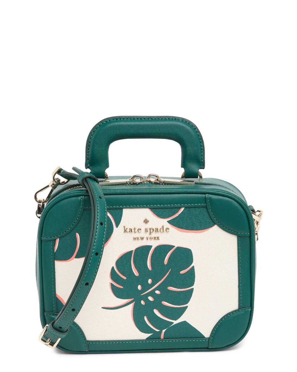 Kate Spade Traveler Trunk Crossbody Bag in Green Lyst