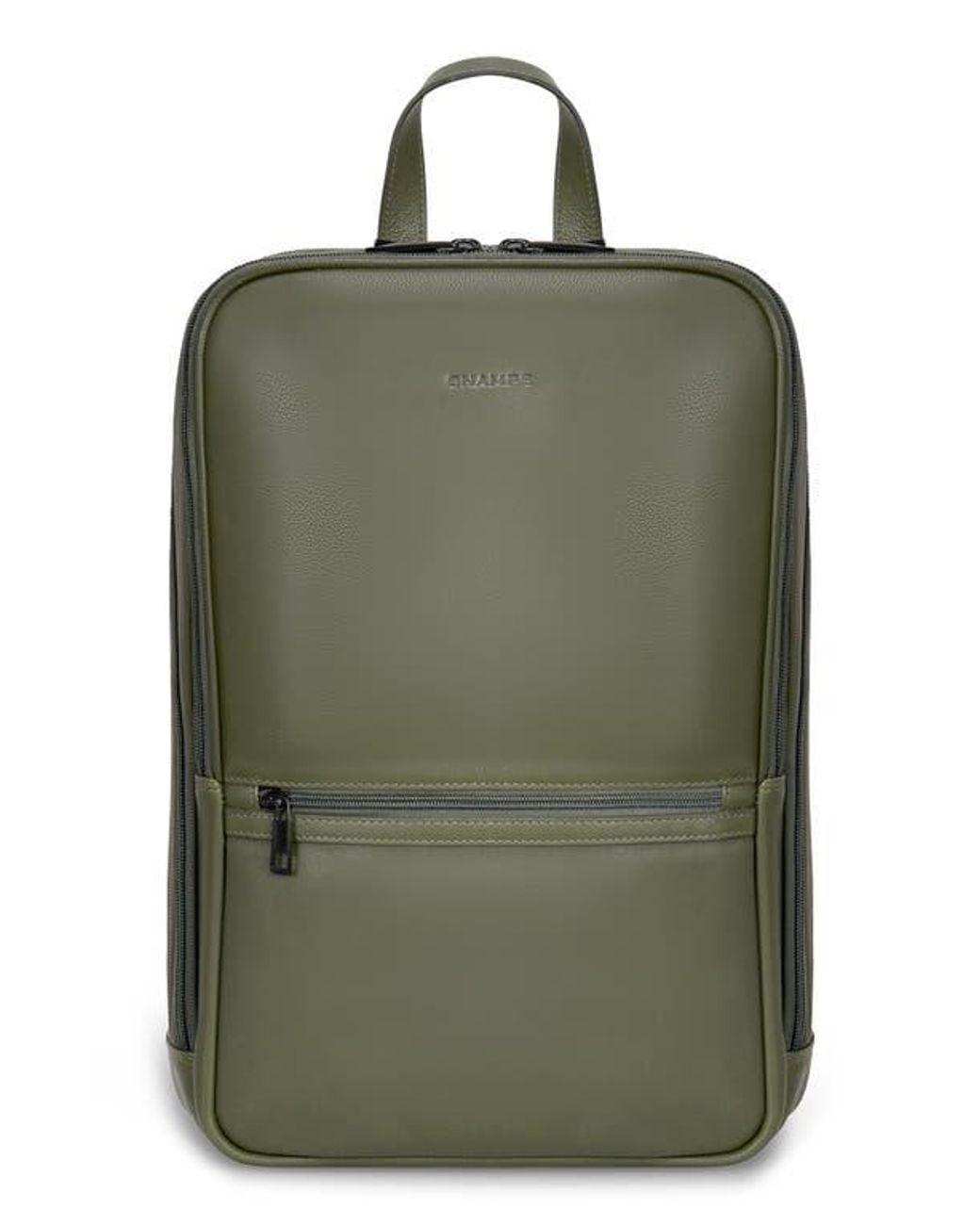 CHAMPS Green Onyx Leather Backpack for men