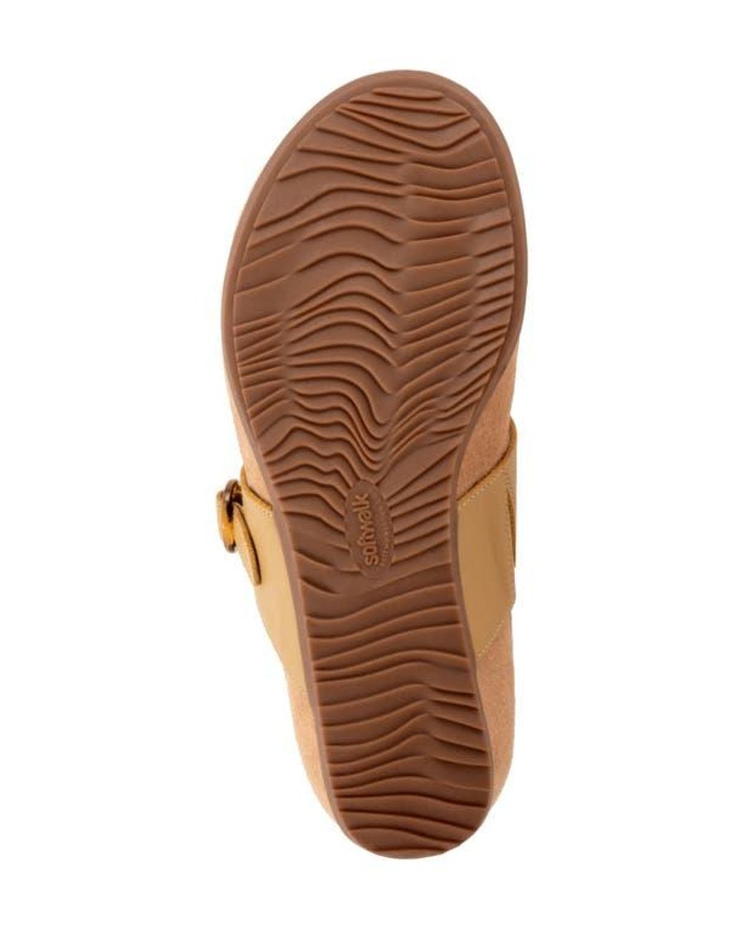 Softwalk® Brown Belize T-Strap Sandal