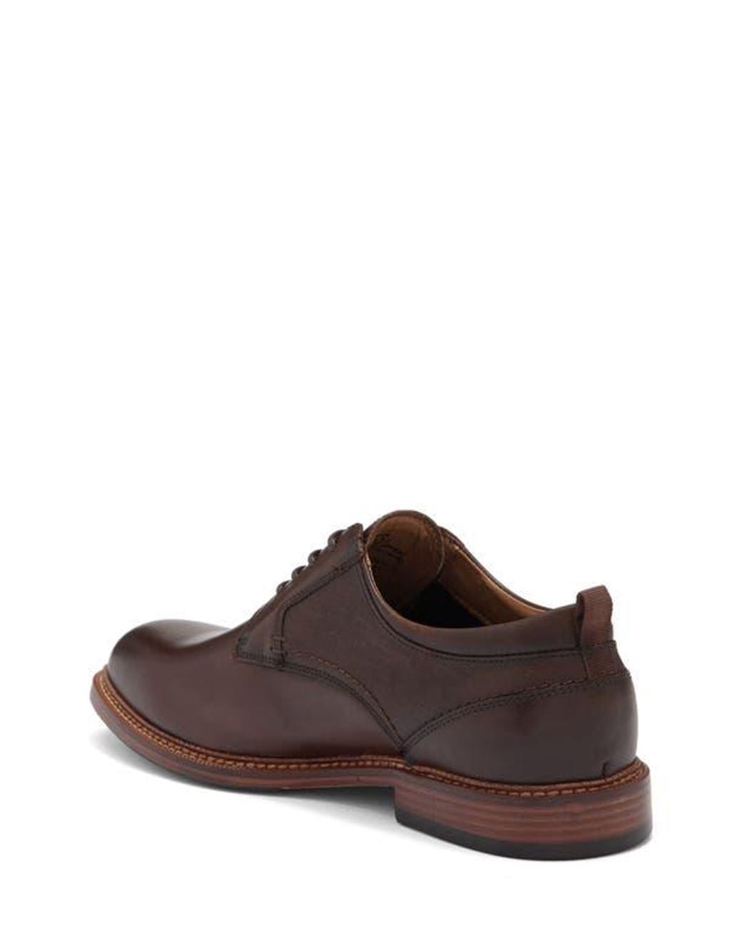 Steve Madden Brown Espen Plain Toe Derby for men