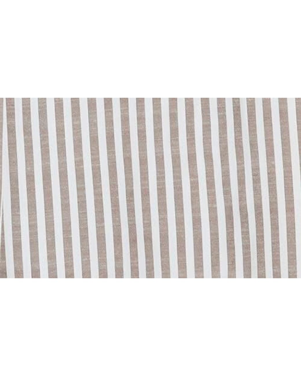 Max Studio White Stripe Popover Tunic