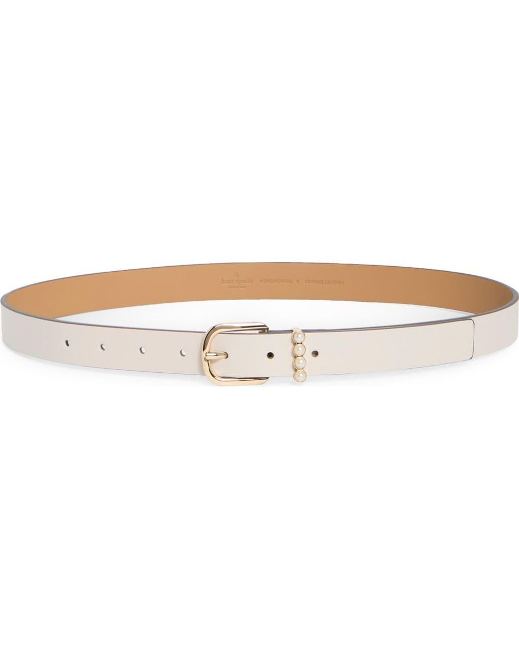 Kate‎ Spade New York 28MM Metal Keeper Belt Kate‎ Spade New York 28MM Metal Keeper Belt suisseclinic.com main image 2