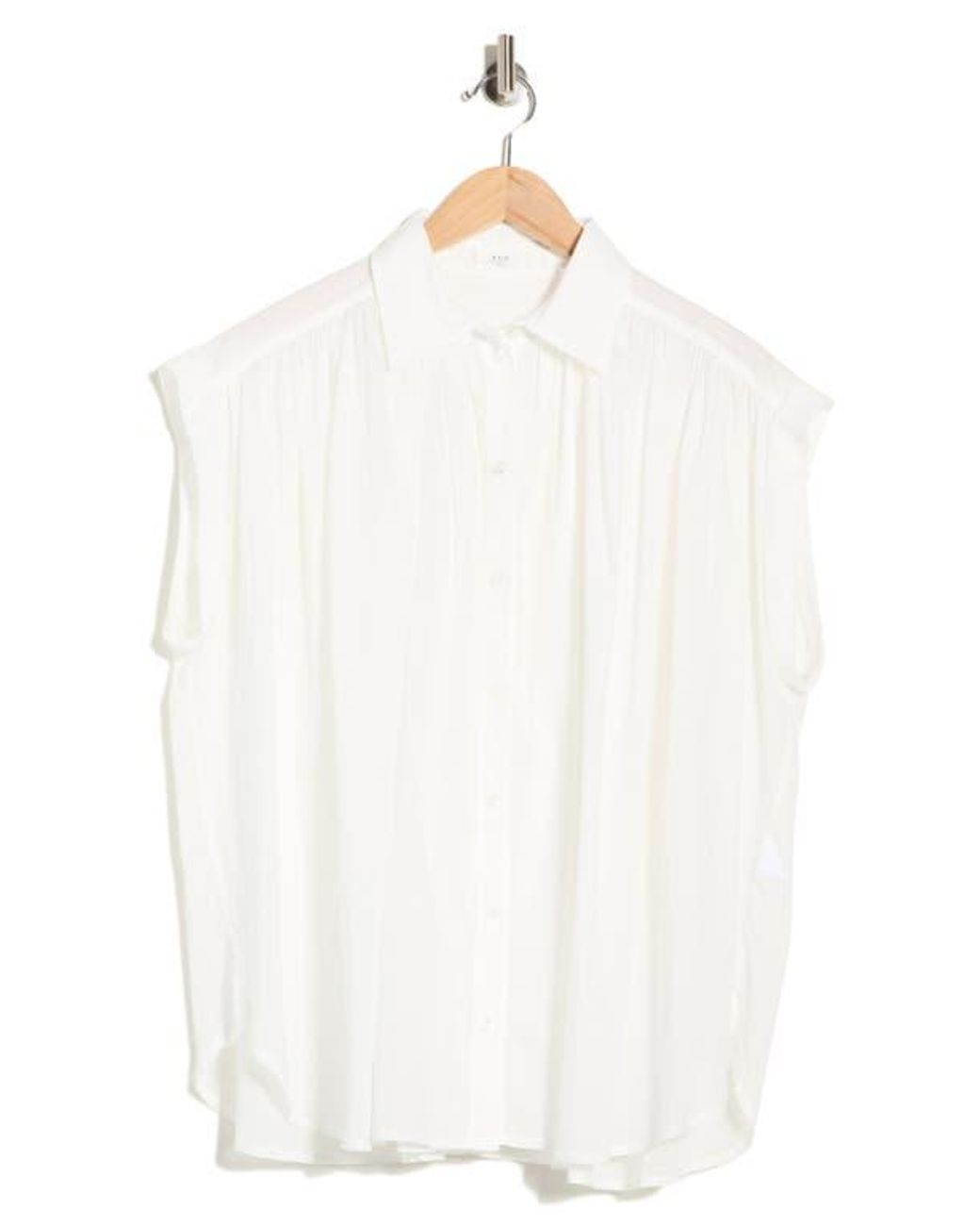 A.L.C. White Nessa Top
