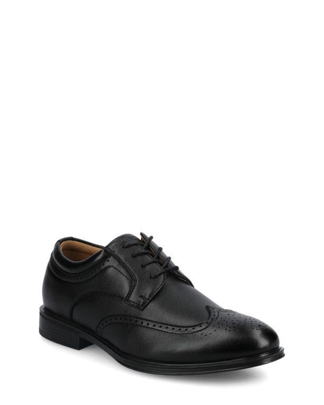 Vance Co. Black Cormac Brogue Derby for men