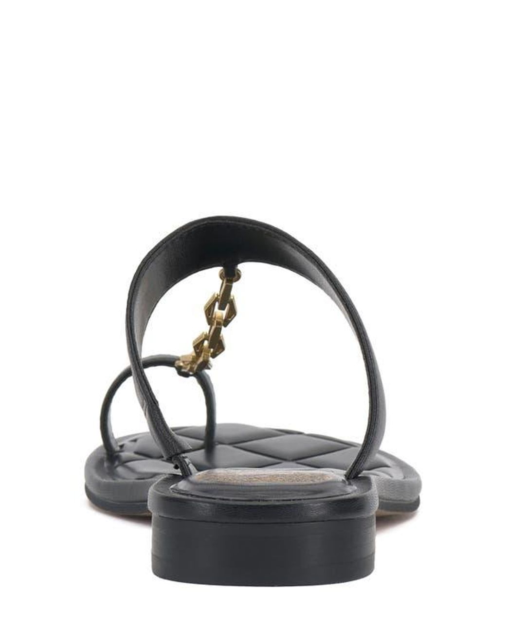 Vince Camuto Black Lexie Toe Loop Sandal