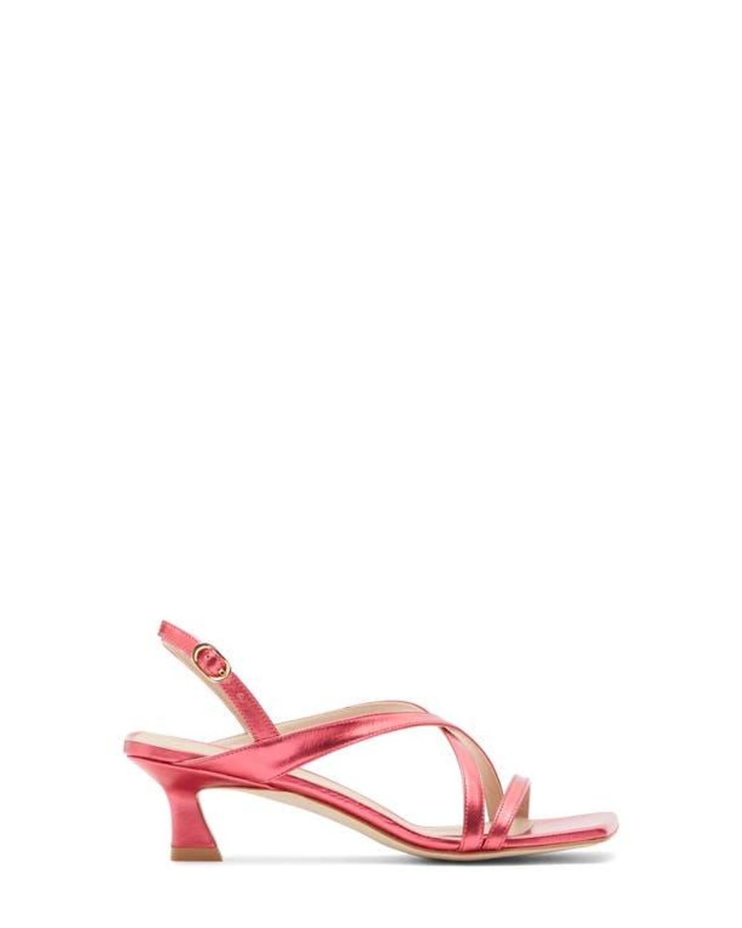 Stuart Weitzman Pink Oasis 50 Slingback Sandal