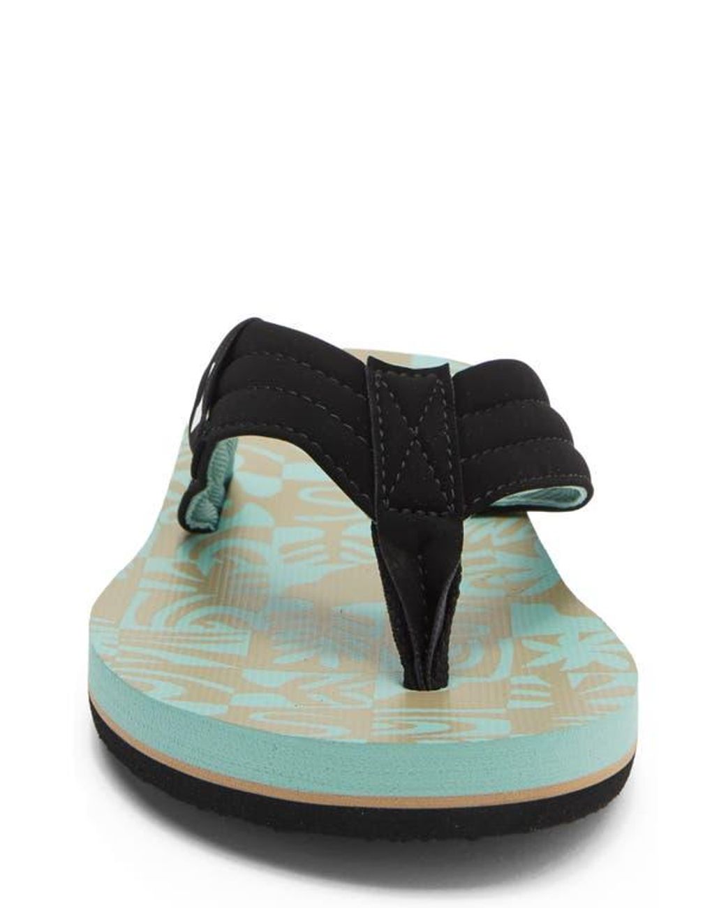 Quiksilver Green Moncata Layback Flip Flop for men