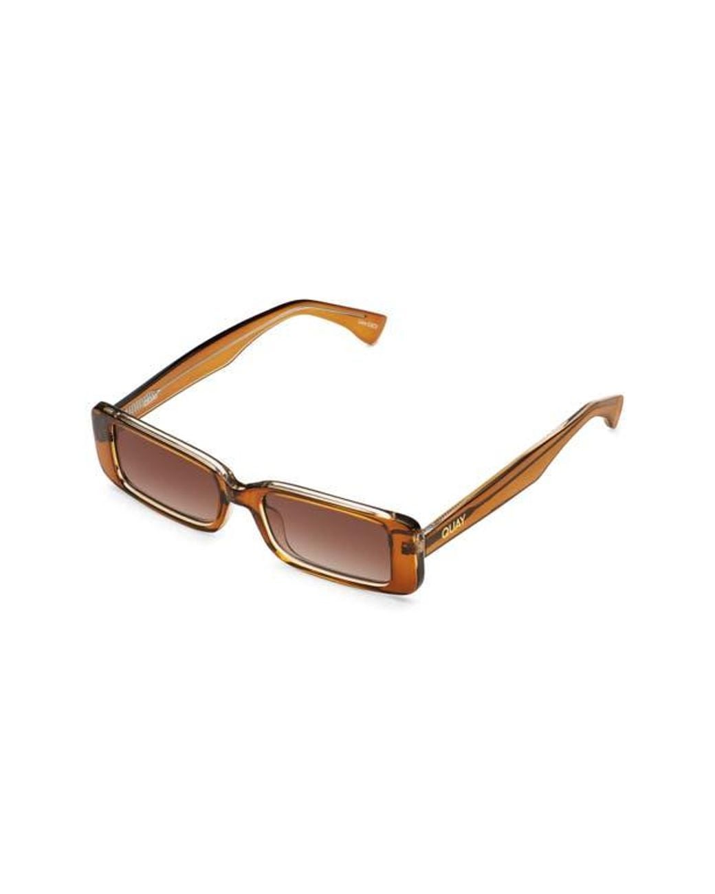 NEW!  Quay Australia Art School 36mm Rectangle Sunglasses QUAY Australia Art School 36mm Rectangle Sunglasses  main image 4