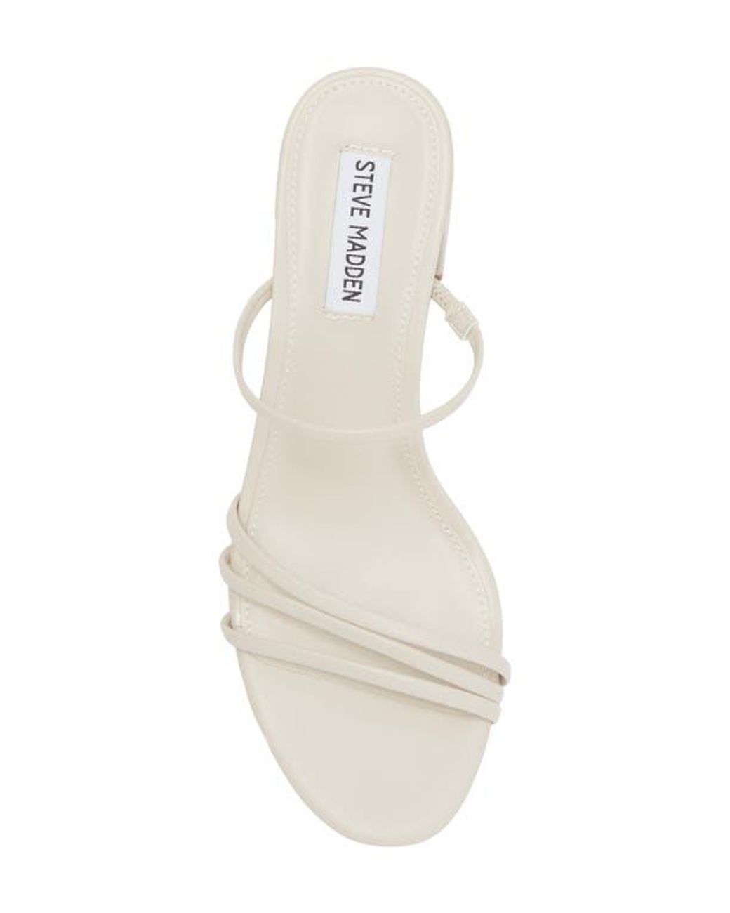 Steve Madden Miari Slide Sandal in White | Lyst