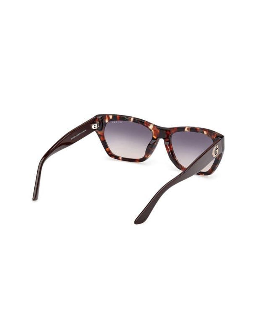 Guess Brown Geometric Sunglasses for men