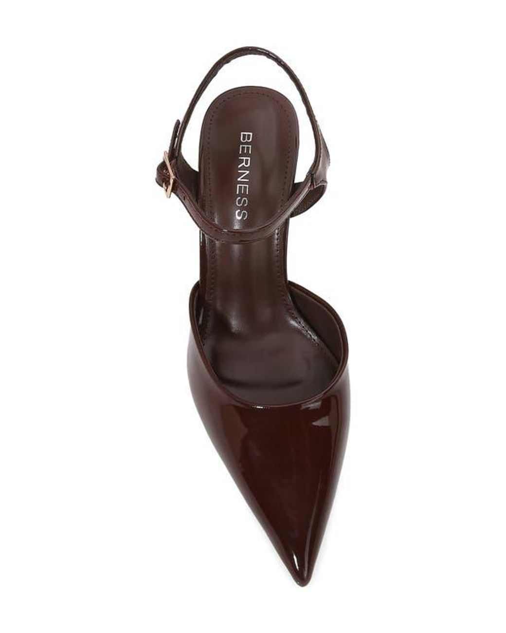BERNESS Brown Pointed Toe Pump