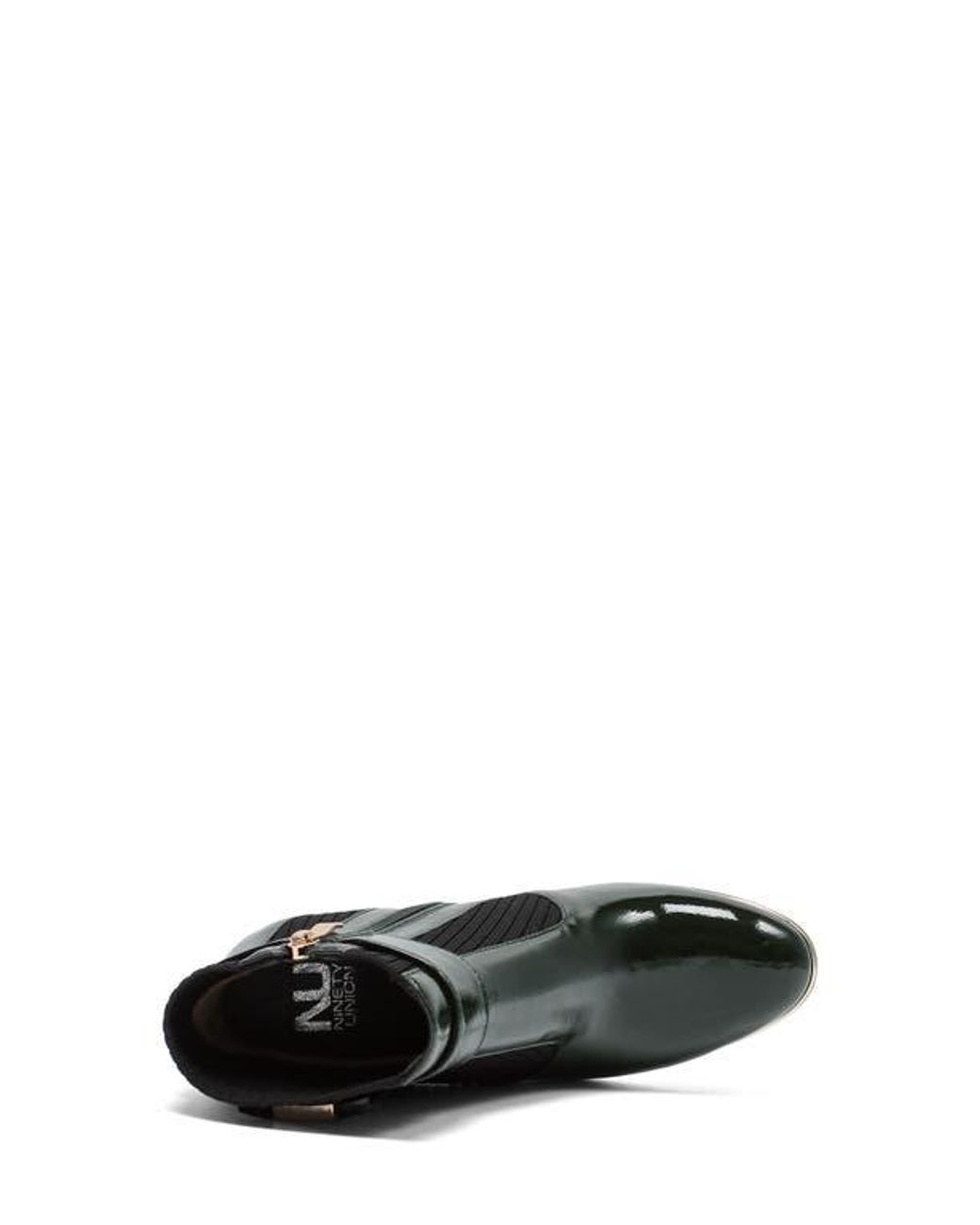 Ninety Union Black Tuscani Side Zip Bootie