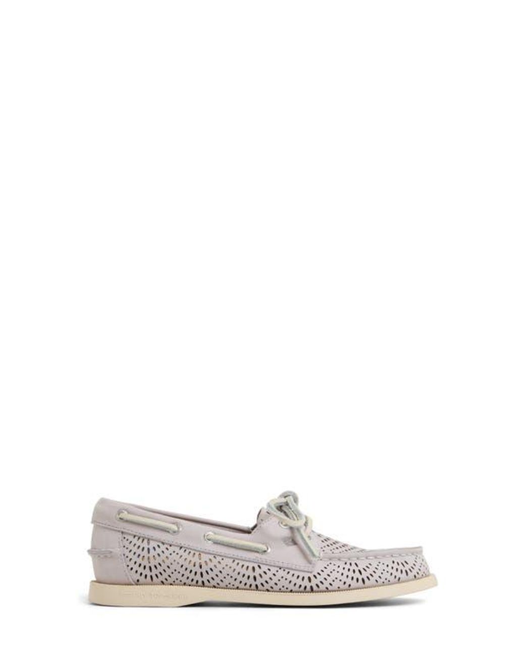 Sperry Top-Sider White Perforated Loafer